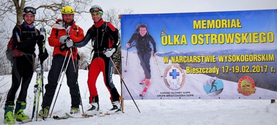 BIESZCZADY: Memoriał Olka Ostrowskiego. Narciarze wysokogórscy uczczą pamieć ratownika GOPR