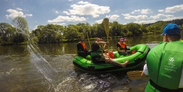 Spływy rekreacyjne „Zielonym Pontonem”. Odkryj dolinę Sanu