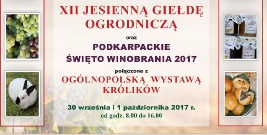XII Jesienna Giełda Ogrodnicza oraz Podkarpackie Święto Winobrania 2017